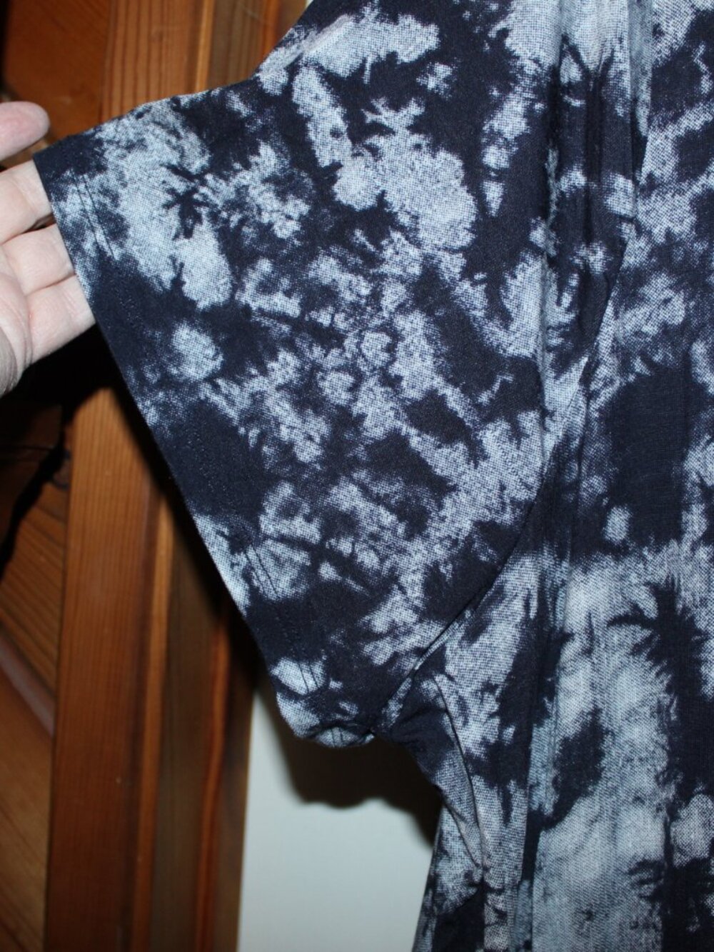 NWT Lane Bryant LIVI Blue Tie-Dye Jumpsuit size 26/28 SUPER FUN! CUTE!! - Picture 4 of 13